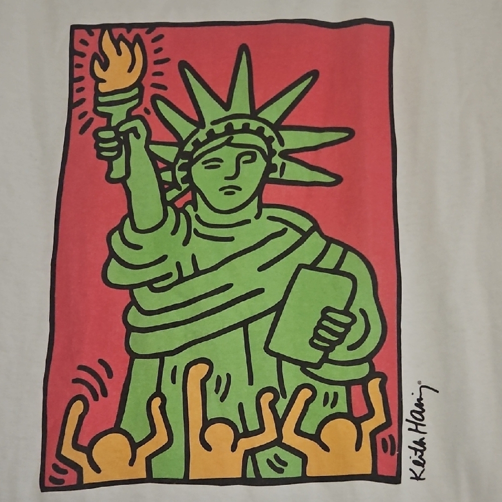 Ripple Junction Keith Haring Signature Tee - Picture 2 of 3